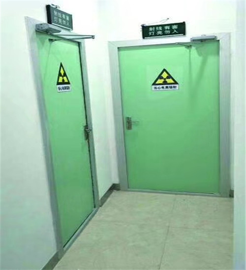 泰安厂家定制防 辐射铅门 CT室铅门 放射科射线防护施工
